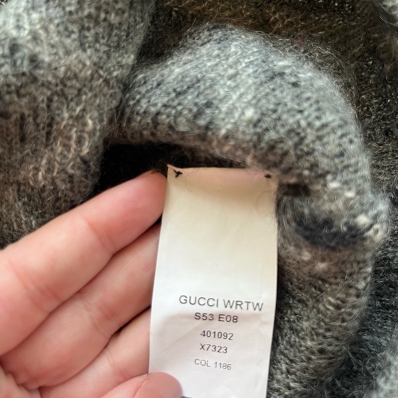 NWT Gucci Lana Wool Long Sweater Vest xs - Picture 10 of 10